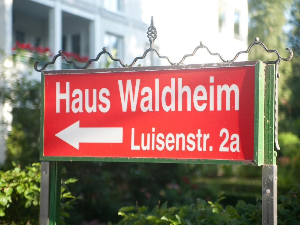 Готель Haus Waldheim Маленте Екстер'єр фото